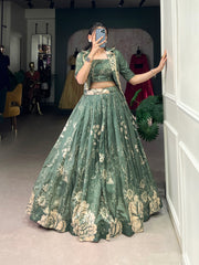 Floral Printed Stylish Designer Lehenga Choli