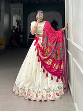 Sequins With Thread Embroidery Work Lehenga Choli