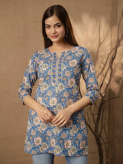ANEET TRENDING COTTON PRINTED TOPS FOR REGULAR AND OFFICE WEAR