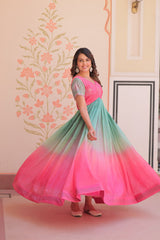 Pink Crush Padding Hot Pink Dresses For Women Multicolor